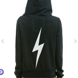 Aviator Nation Hoodie - Charcoal color